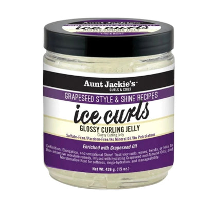 Aunt Jackie's Grapeseed Style & Shine Ice Curls Glossy Curling Jelly