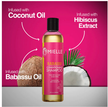 Mielle Babassu Conditioning Sulfate-Free Shampoo