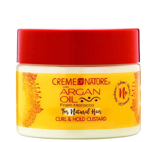 Creme Of Nature Argan Oil Curl & Hold Custard