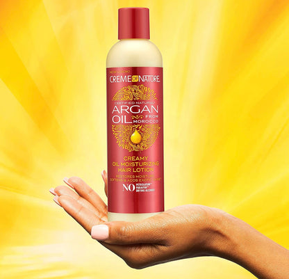 Creme Of Nature Argan Oil  Creamy Oil Moisturizing Hair Lotion