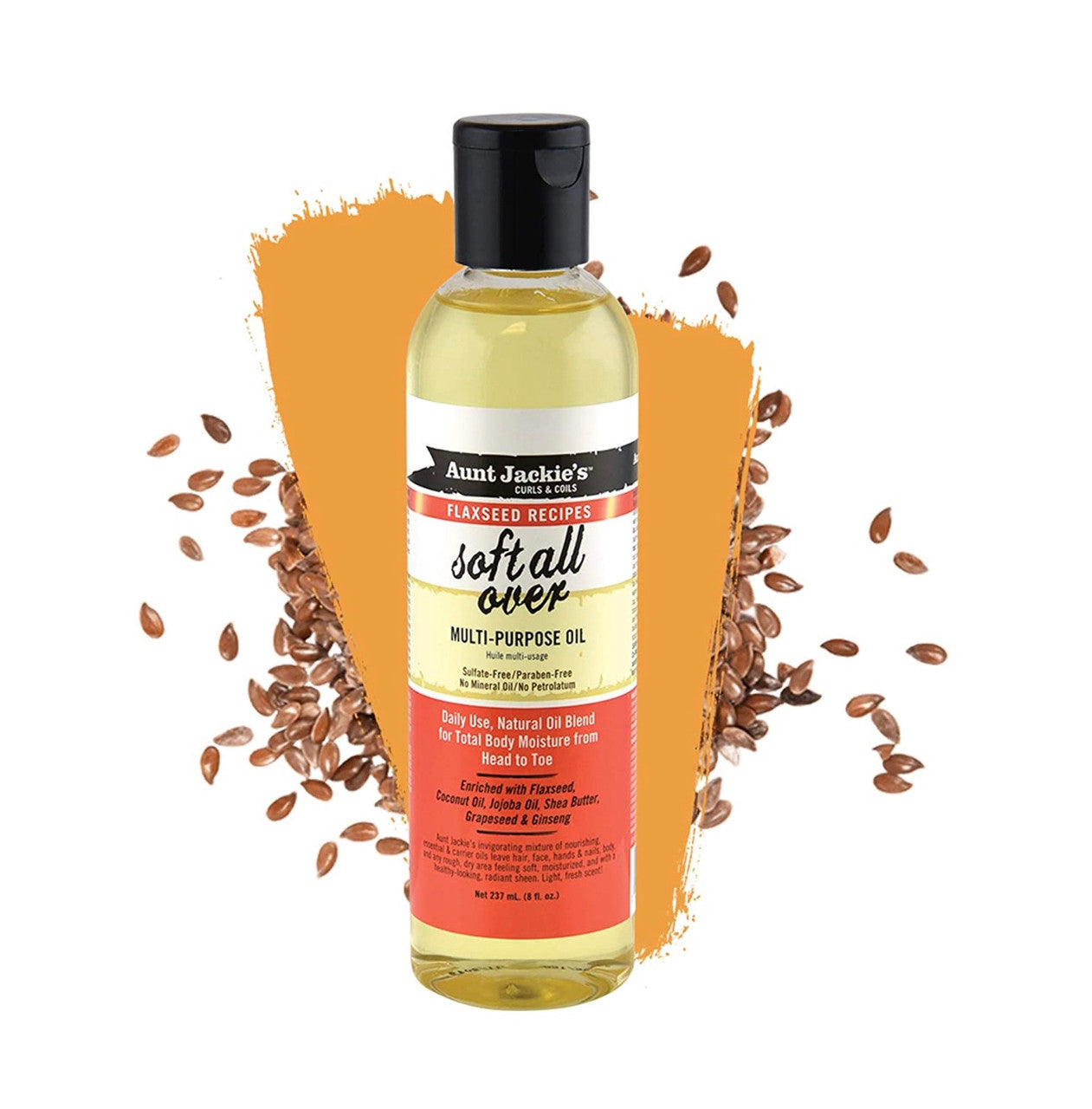 Aunt Jackie's Flaxseed Recipes Multi-Purpose Natural Oil