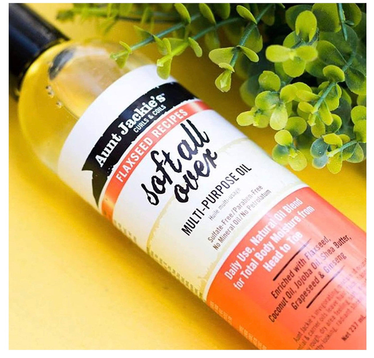 Aunt Jackie's Flaxseed Recipes Multi-Purpose Natural Oil