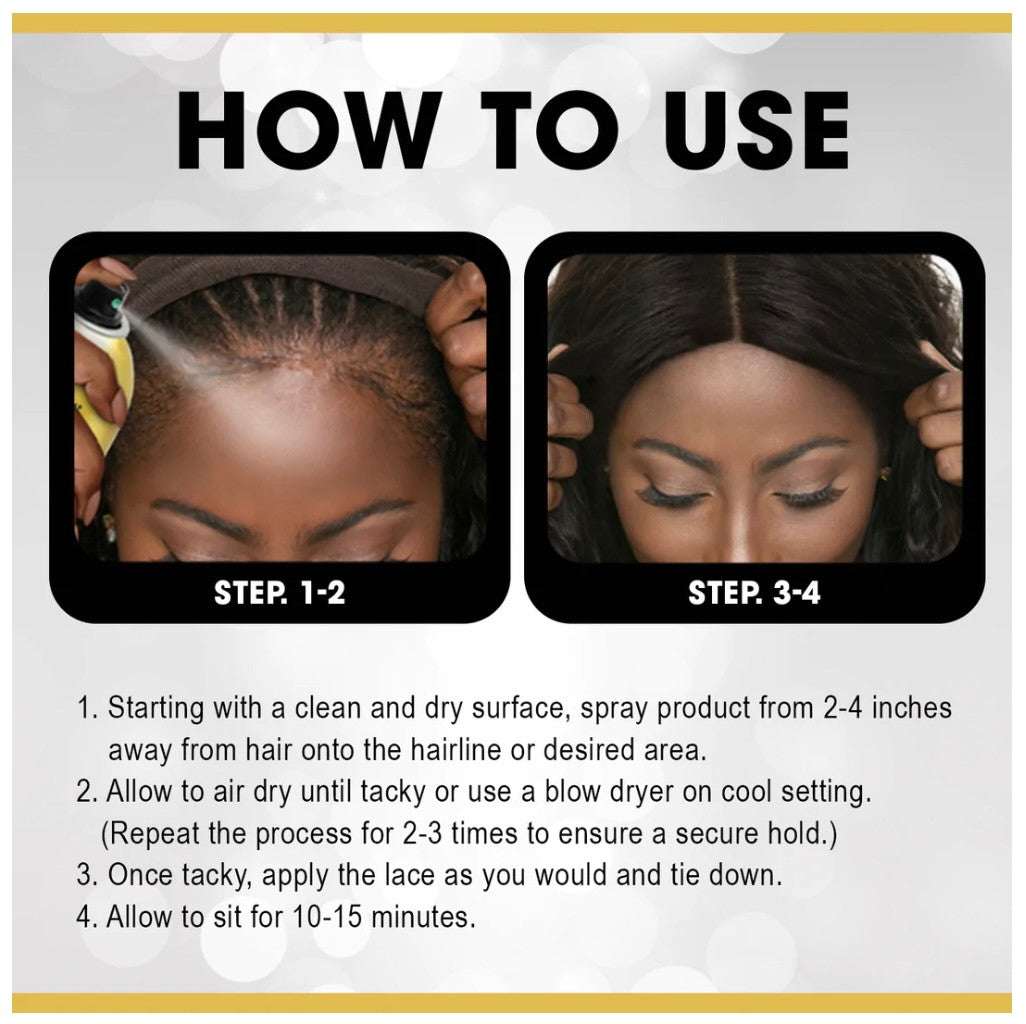 Ebin New York Wonder Lace Bond Adhesive Spray (Sensitive - Extreme Firm Hold)