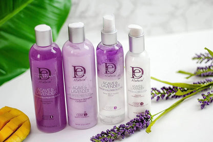 Design Essentials Agave & Lavender Moisturizing Blow-Dry & Styling Primer (Step 3)
