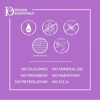 Design Essentials Agave & Lavender Moisturizing and Detangling Conditioner (Step 2)