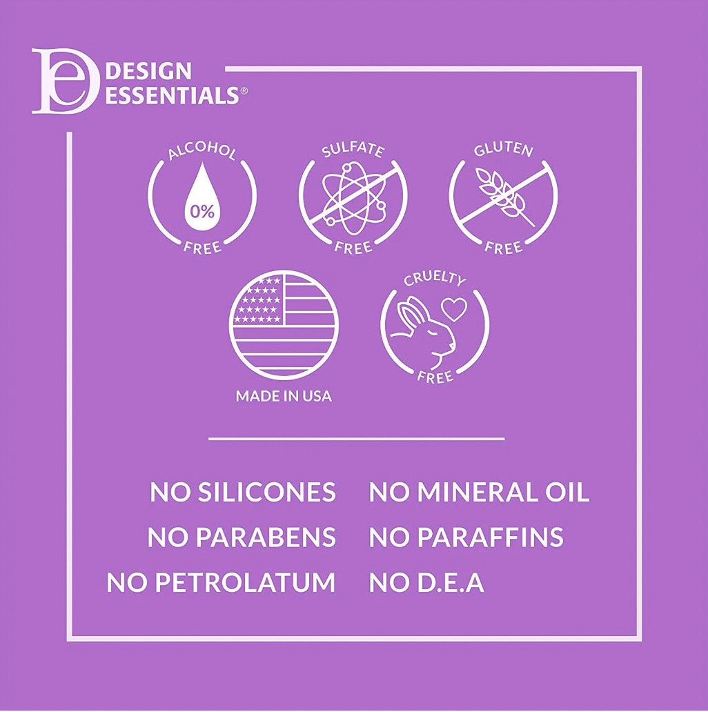 Design Essentials Agave & Lavender Weightless Thermal Protectant Serum (Step 4)
