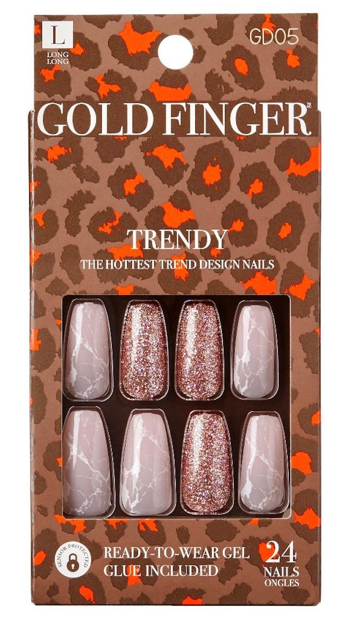 Kiss Gold Finger Trendy - Rose Quartz