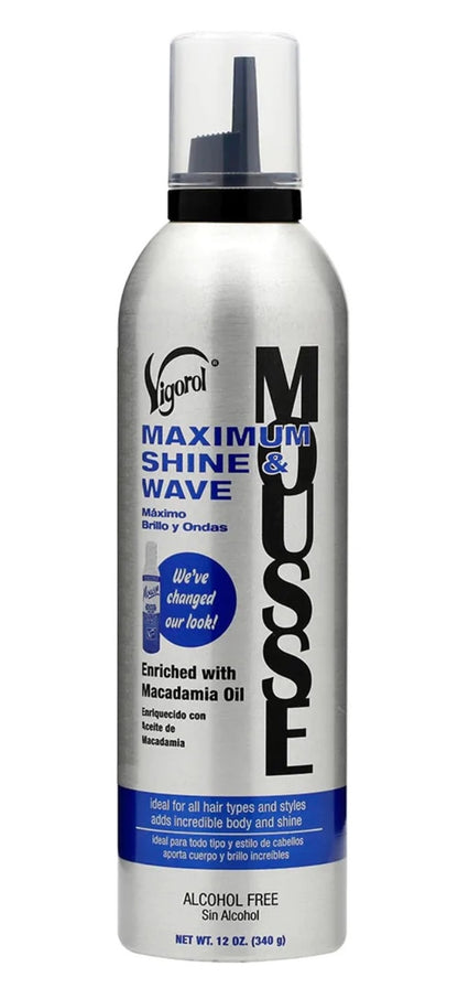 Vigorol Maximum Shine Wave Mousse