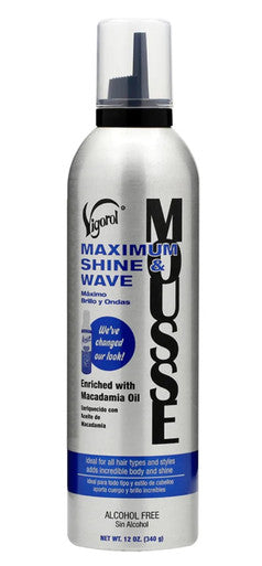 Vigorol Maximum Shine Wave Mousse