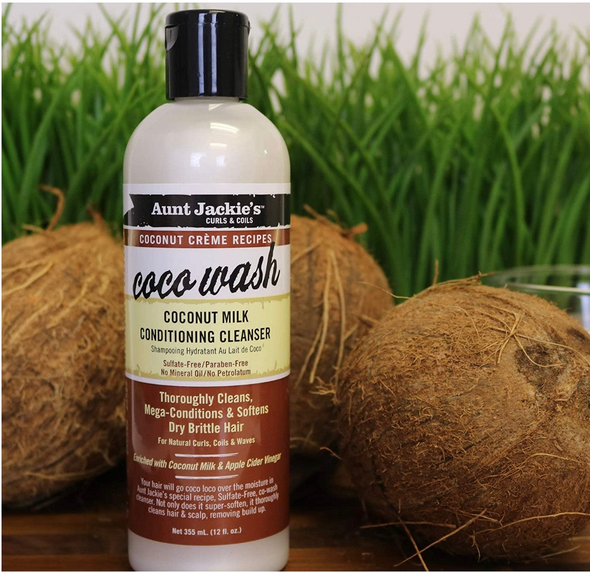 Aunt Jackie's Coco Wash Hair Conditioning Cleanser