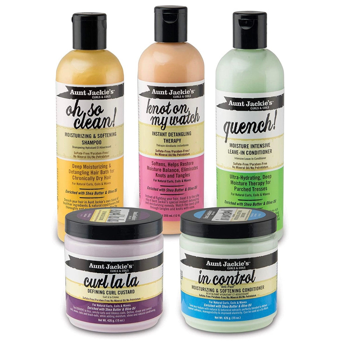 Aunt Jackie's Curls & Coils Quench Moisture Intensive Leave-In Hair Conditioner
