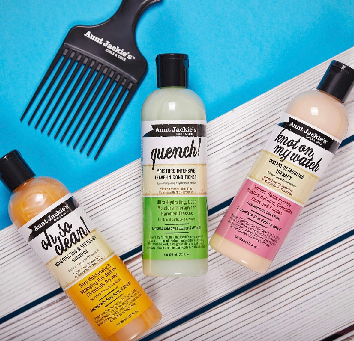 Aunt Jackie's Curls & Coils Instant Hair Detangling Therapy