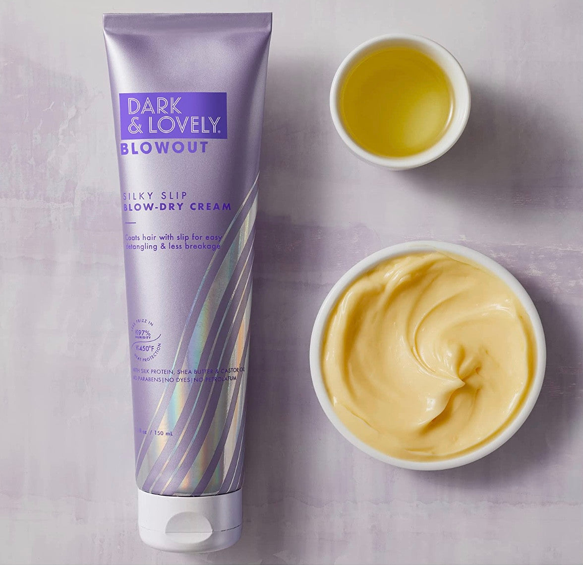 Dark and Lovely Blowout Silky Slip Blow Dry Cream