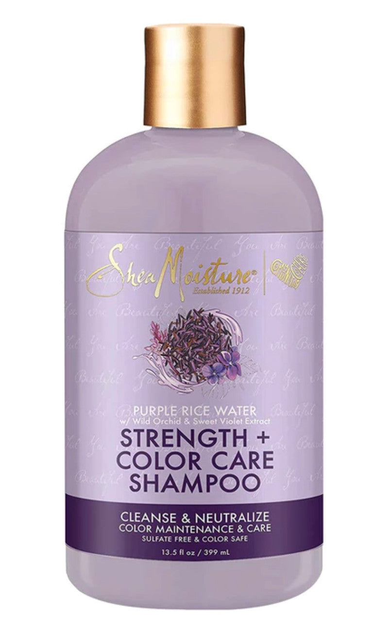 Shea Moisture Purple Rice Water Strength & Color Care Shampoo