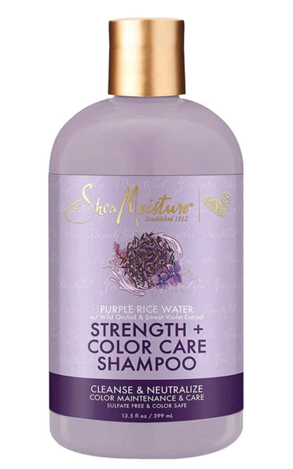 Shea Moisture Purple Rice Water Strength & Color Care Shampoo