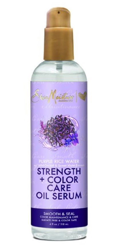 Shea Moisture Purple Rice Water Strength & Color Care Hair Oil Serum