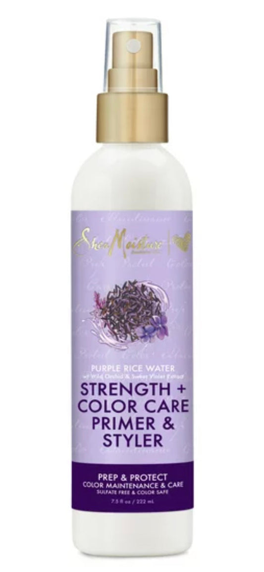 Shea Moisture Purple Rice Water Strength & Color Care Primer & Styler