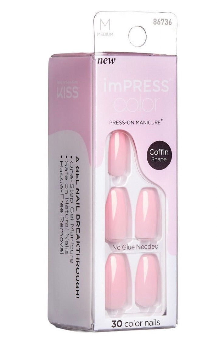 Kiss Impress Color Nail - Pink Dream