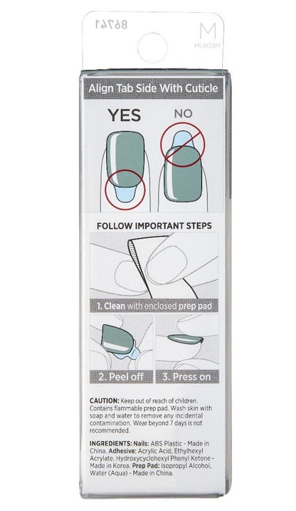 Kiss Impress Color Nail - Going Green