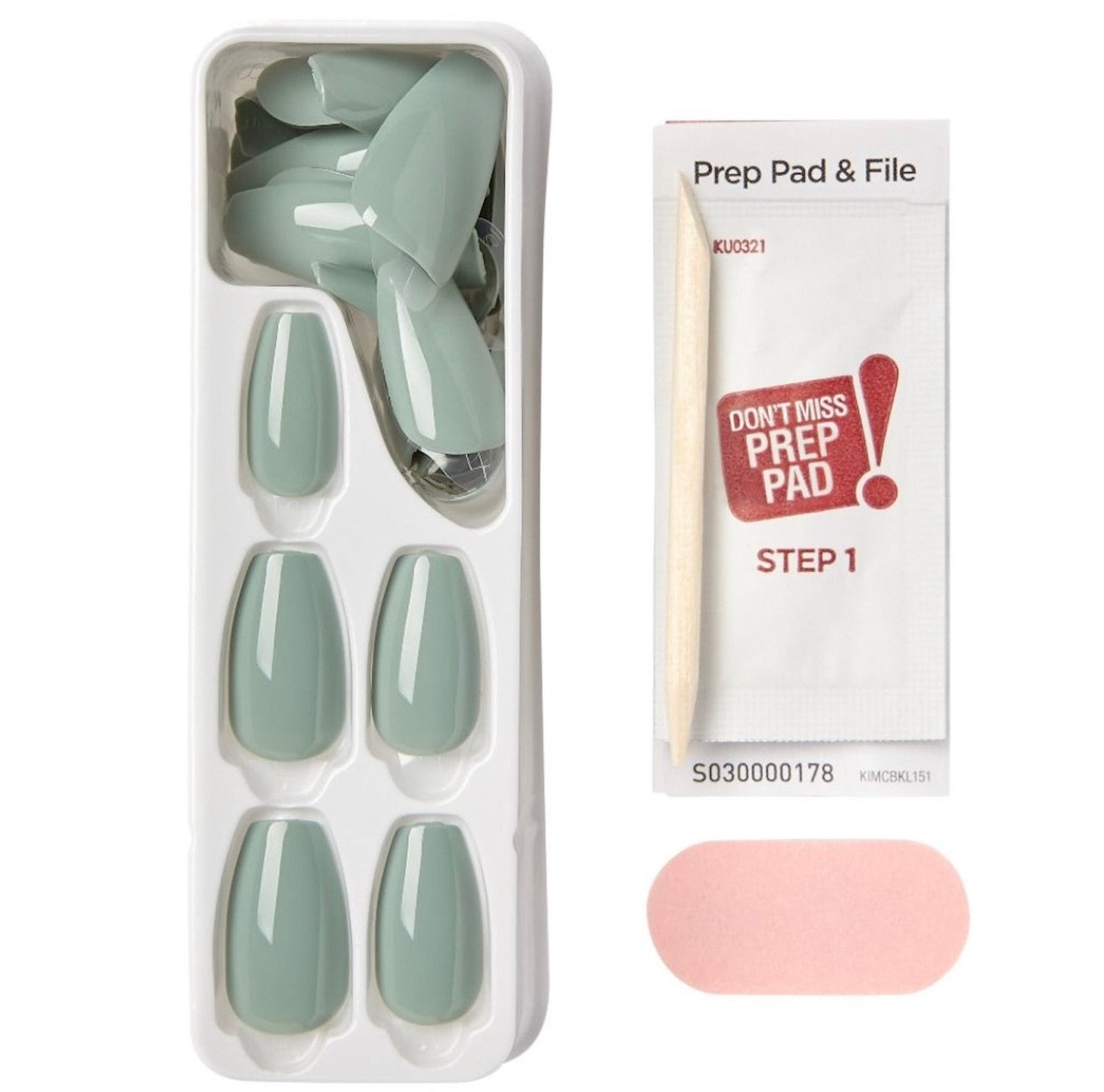 Kiss Impress Color Nail - Going Green
