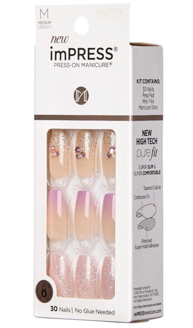 KISS Impress Color Nail - May Flower