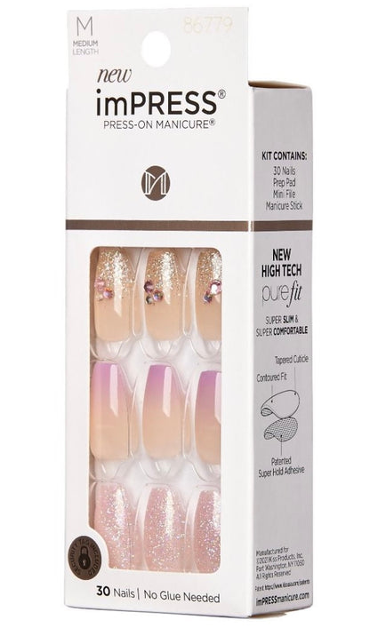 KISS Impress Color Nail - May Flower