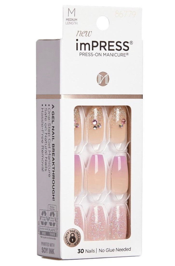 KISS Impress Color Nail - May Flower
