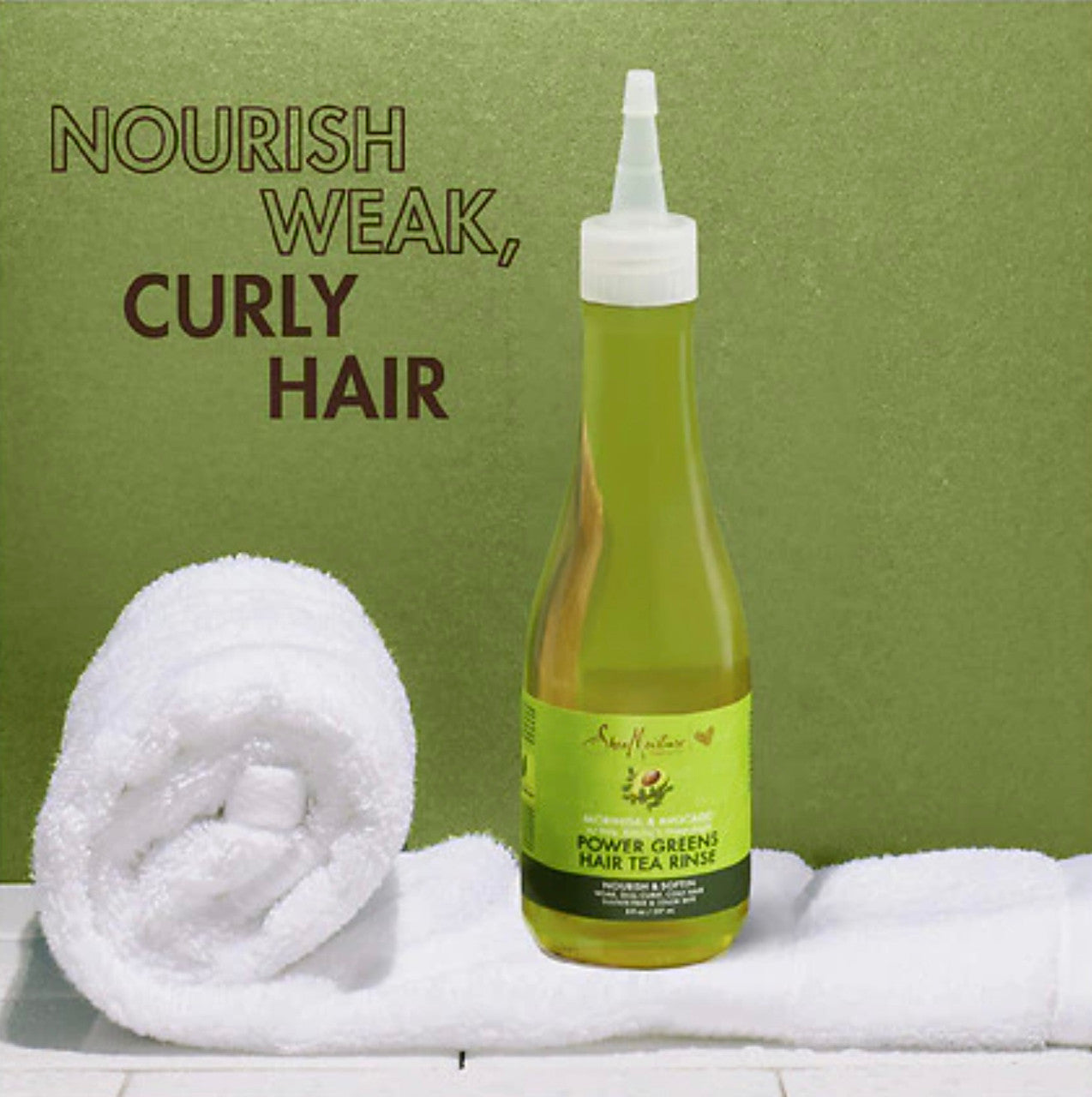 Shea Moisture Moringa & Avocado Power Greens Hair Tea Rinse