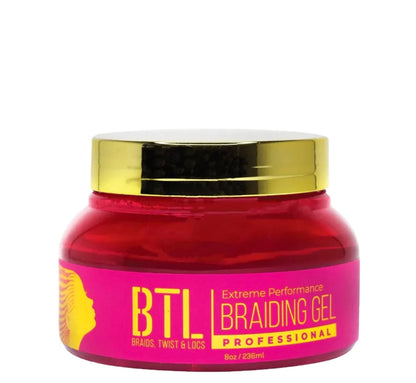 BTL Professional Braiding Gel Extreme Performance (3.4 oz - 72 oz)