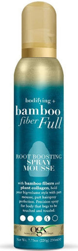 OGX Bamboo Fiber Full Root Boosting Spray Mousse