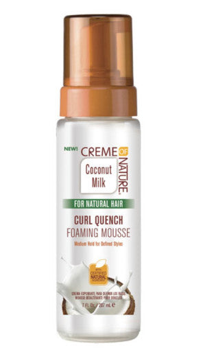 Creme of Nature Coconut Milk Curl Quench Foaming Mousse