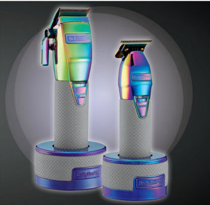 BaBylissPRO Chameleon FX Boost+ Limited Edition Clipper & Trimmer Set w/ Charging Base