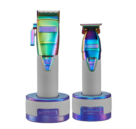 BaBylissPRO Chameleon FX Boost+ Limited Edition Clipper & Trimmer Set w/ Charging Base