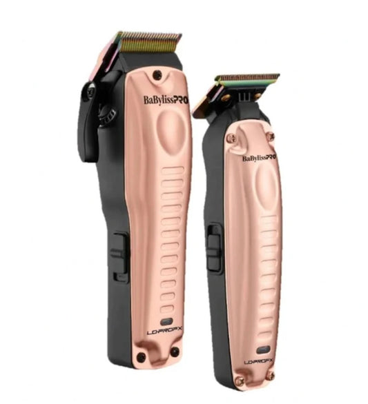 BaBylissPRO Lo-Pro FX Limited Edition High Performance Clipper & Trimmer - Rose Gold