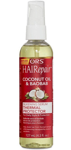 ORS HAIRepair Coconut Oil & Baobab Silkening Serum Thermal Protector