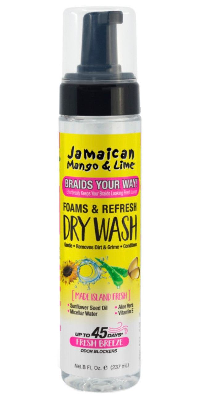 Jamaican Mango & Lime Foams & Refresh Dry Wash