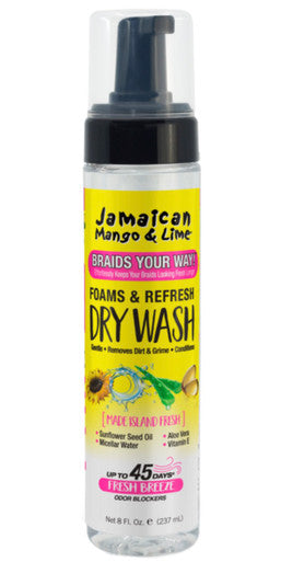 Jamaican Mango & Lime Foams & Refresh Dry Wash