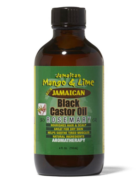 Jamaican Mango & Lime Black Castor Oil  [Rosemary]