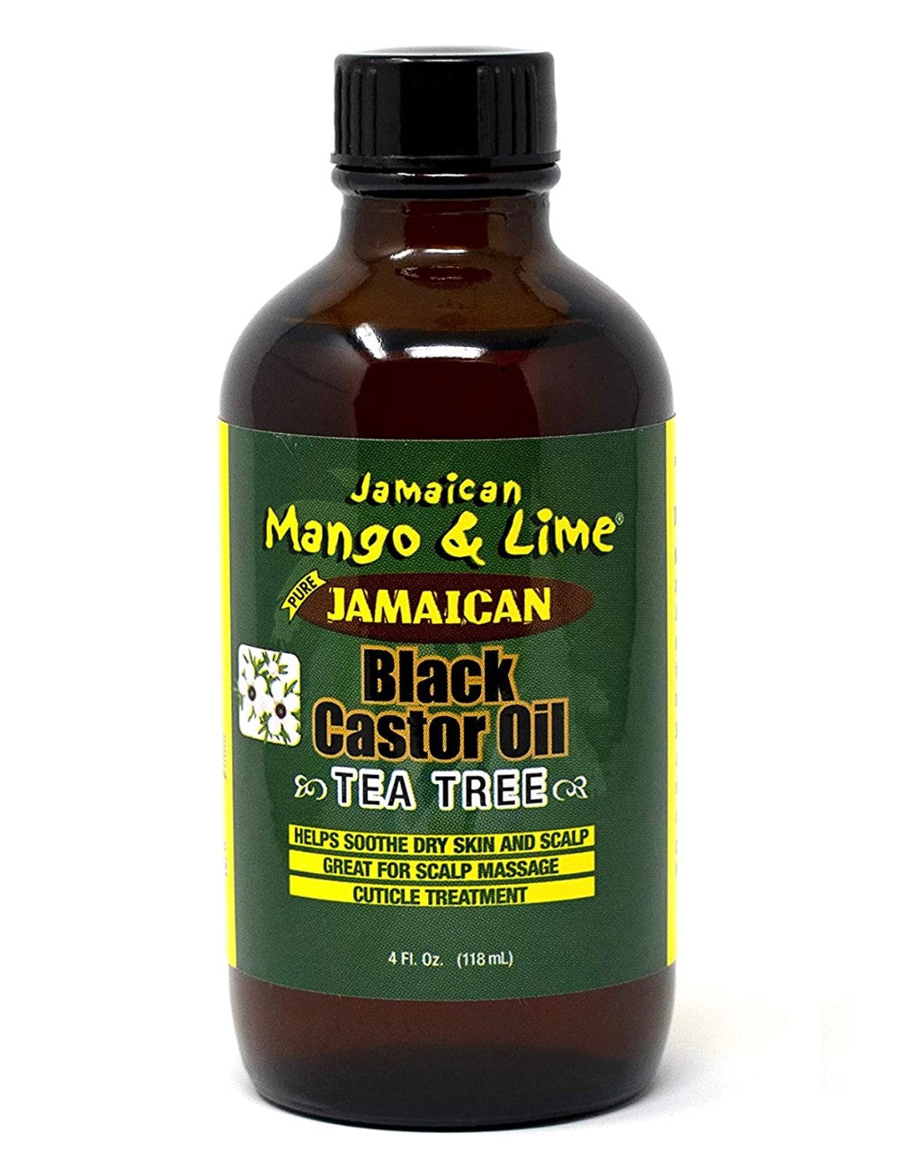 Jamaican Mango & Lime Black Castor Oil  [Tea Tree]