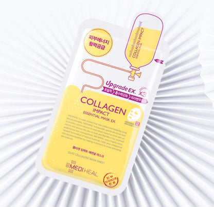 MEDIHEAL Collagen Impact Essential Mask EX (25ml *10 Masks)