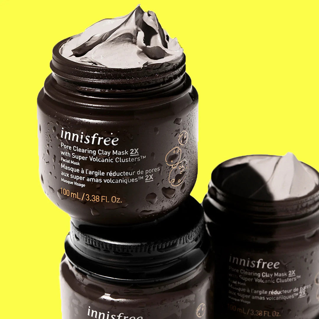 INNISFREE Pore Clearing Clay Mask 2X (3.38 oz)