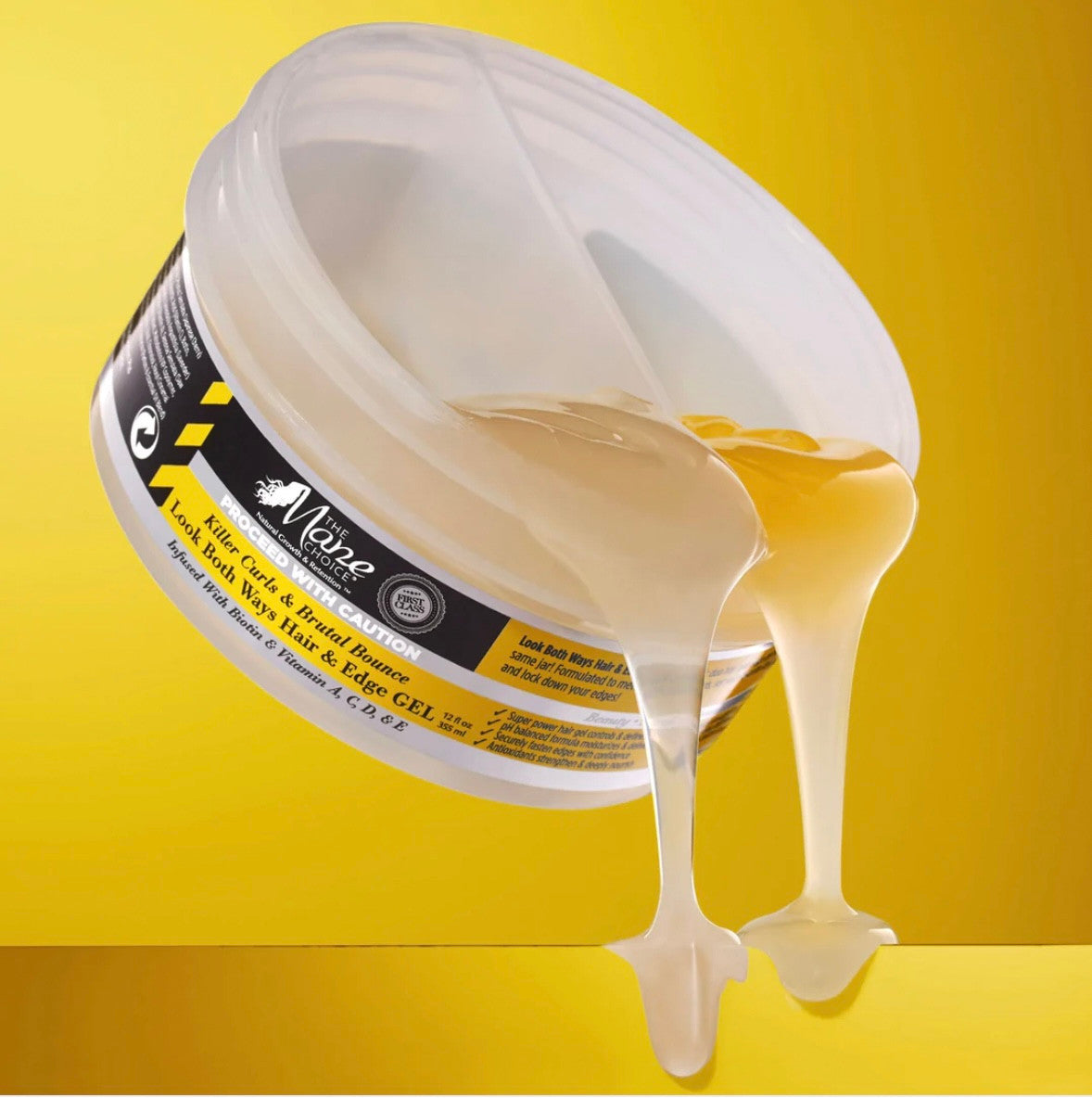 The Mane Choice Proceed With Caution Look Both Ways Hair & Edge Gel