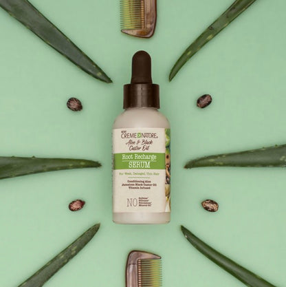 Creme of Nature Aloe & Black Castor Oil Root Recharge Serum