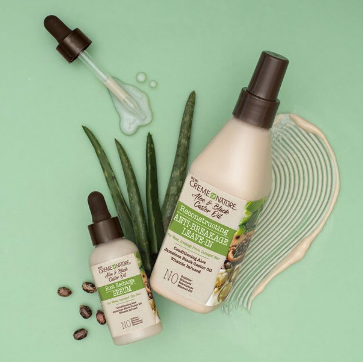 Creme of Nature Aloe & Black Castor Oil Root Recharge Serum