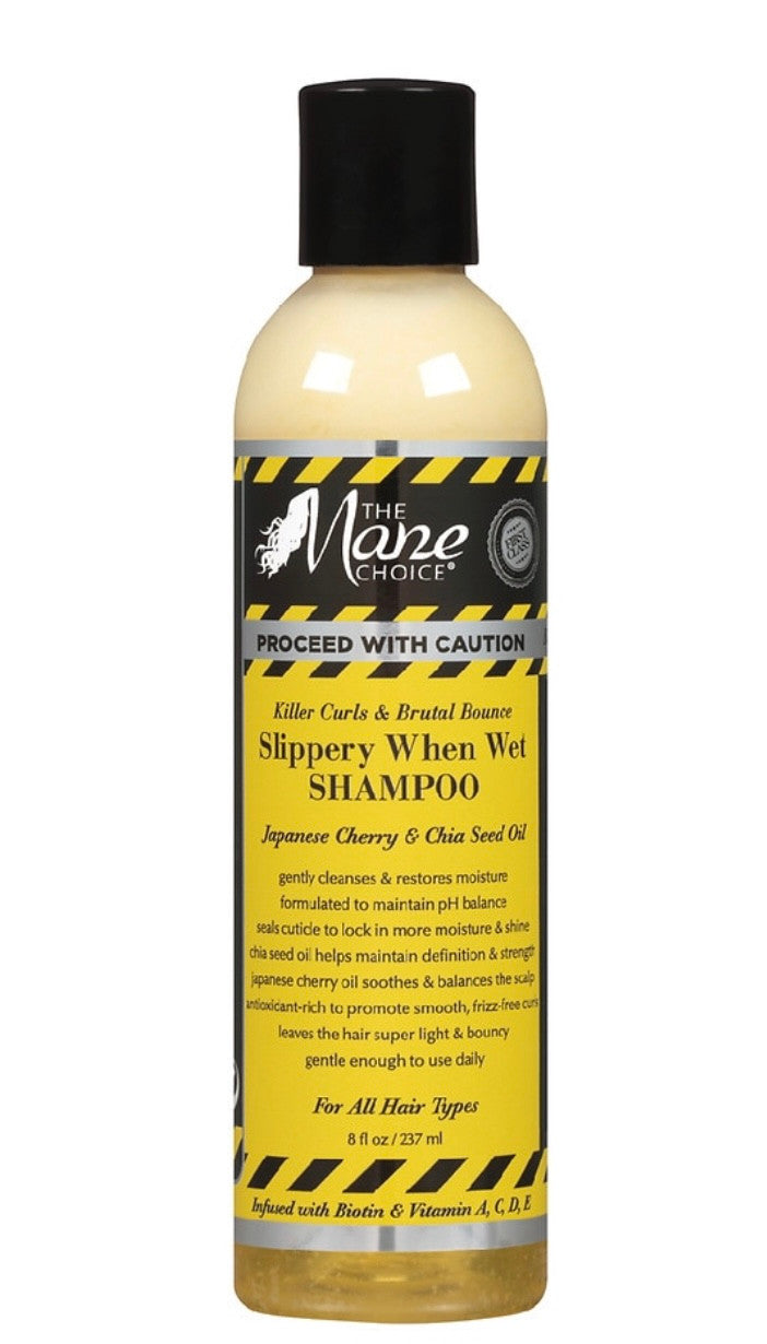 The Mane Choice Proceed with Caution Slippery When Wet Shampoo