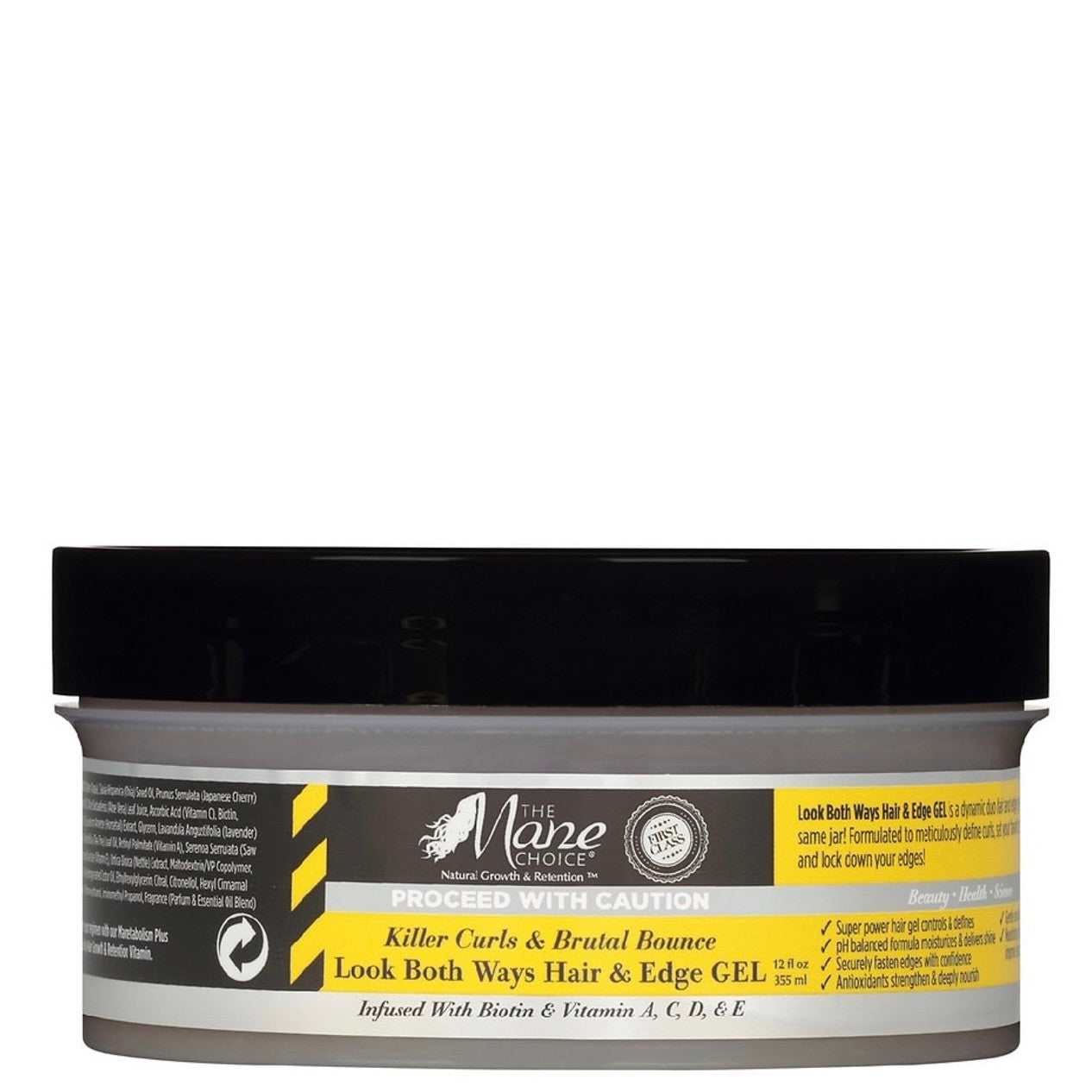 The Mane Choice Proceed With Caution Look Both Ways Hair & Edge Gel