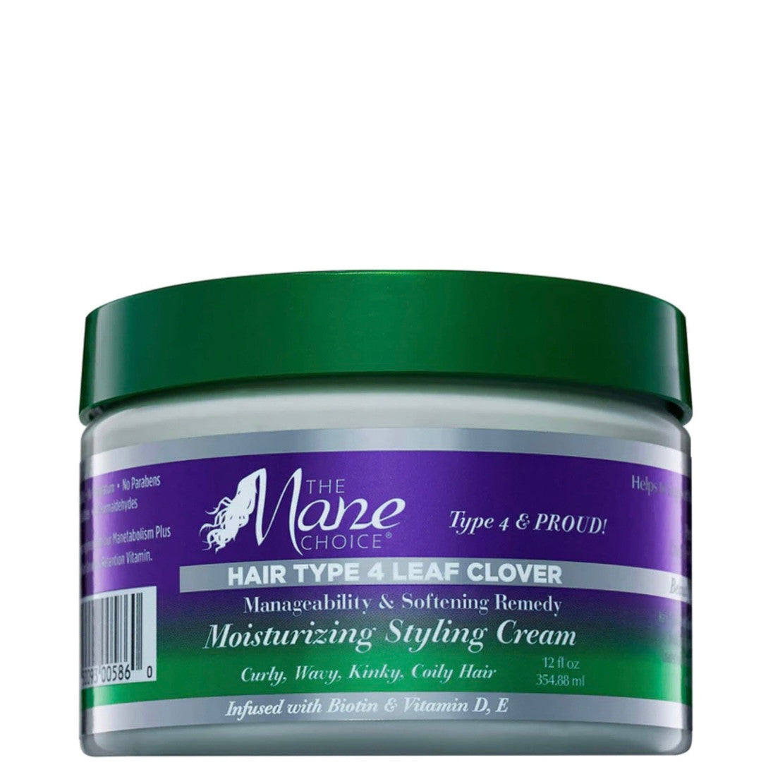 The Mane Choice Hair Type 4 Leaf Clover Moisturizing Styling Cream