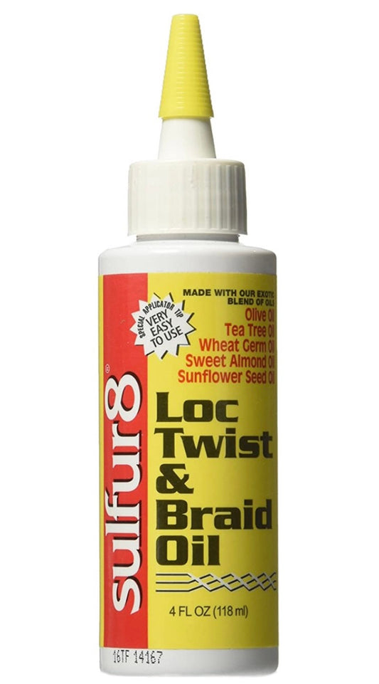 Sulfur8 Loc Twist and Braid Oil