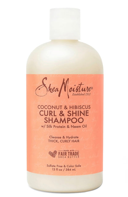 Shea Moisture Coconut & Hibiscus Curl & Shine Shampoo