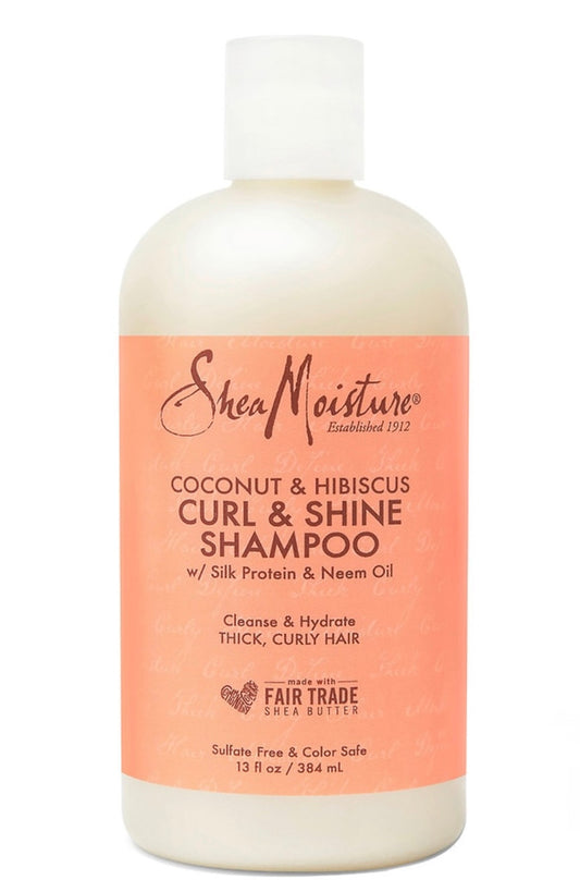 Shea Moisture Coconut & Hibiscus Curl & Shine Shampoo